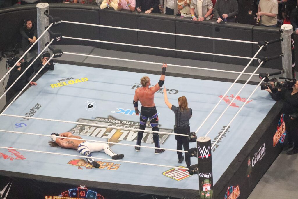 Logan Paul derrota a AJ Styles en Wrestlemania 41. Llevado a cabo en la ciudad de Las Vegas, Nevada. 
